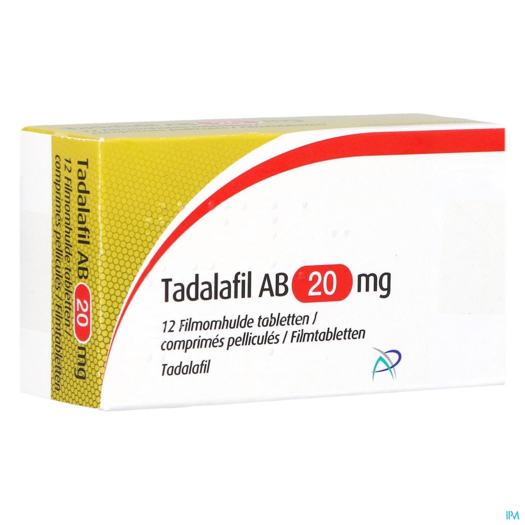 Tadalafil Ab 20mg Filmomh Tabl 12 X 20mg Brielfarma