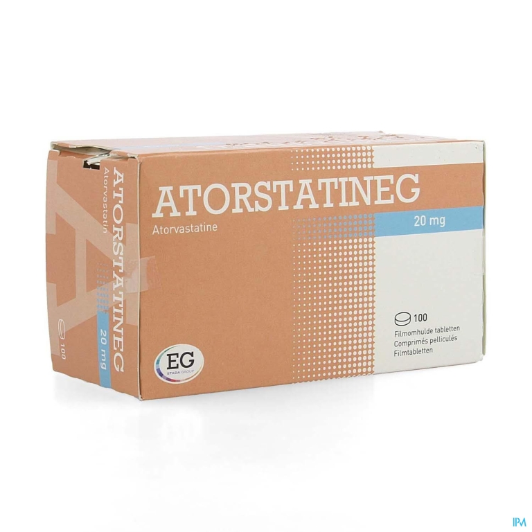 Atorstatineg 20Mg Filmomh Tabl 100