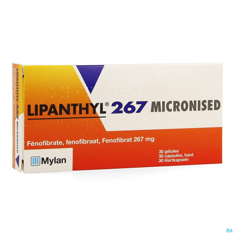 Lipanthyl 267 Micron Caps 30x267mg