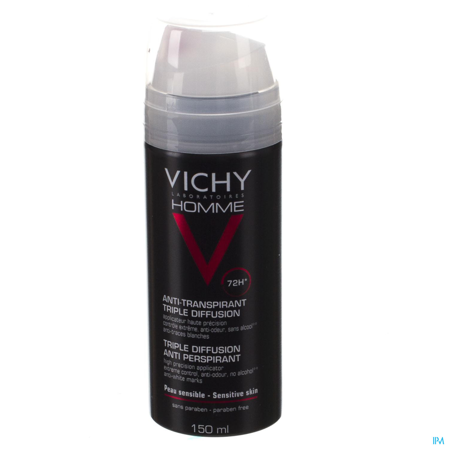 Vichy Homme Deo Tri-spray 72u 150ml