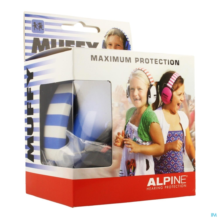Alpine Muffy Koptelefoon Kids Blauw/wit