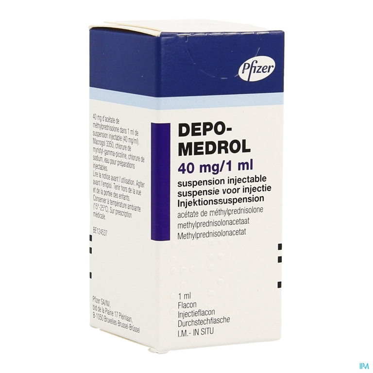 Depo-medrol Vial 1 X 40mg/1ml