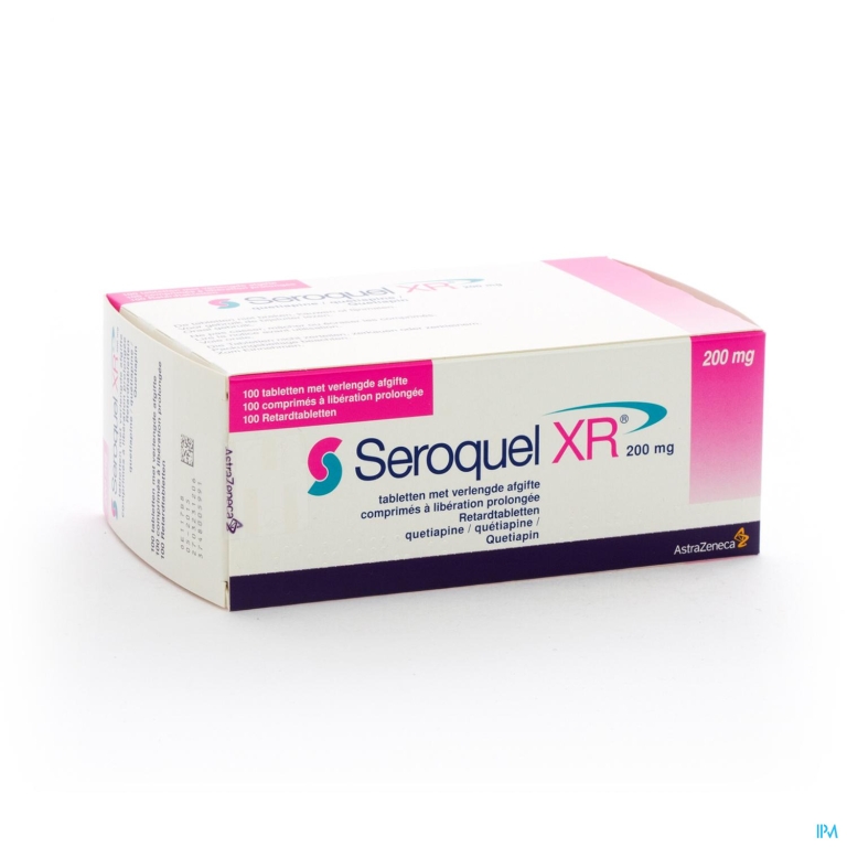 Seroquel Xr 200mg Comp 100 X 200mg