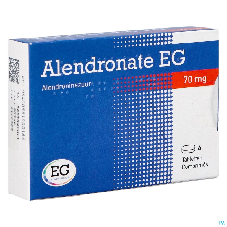 Alendronate EG 70Mg Tabl 4X70Mg