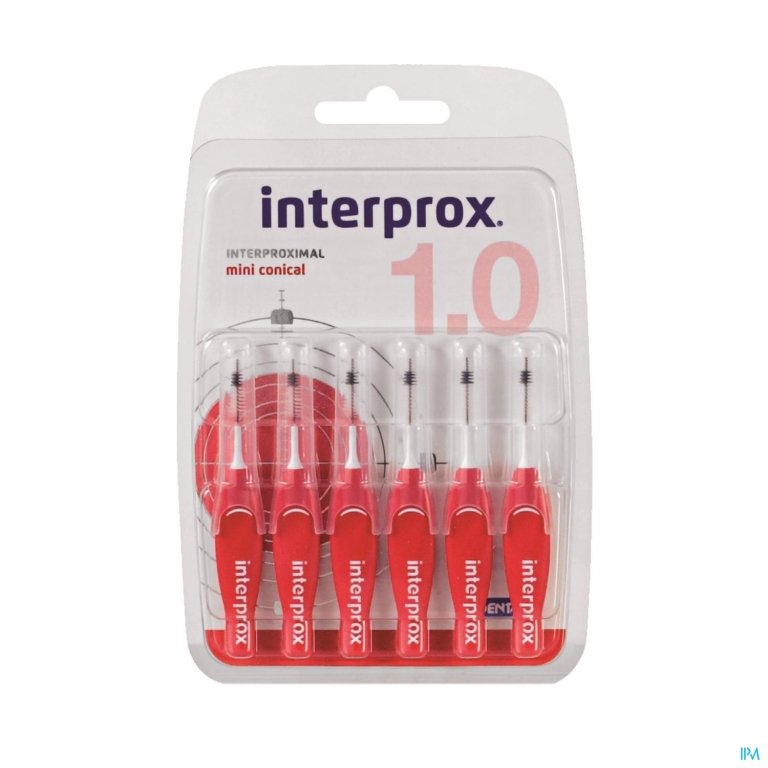 Interprox Mini Conical Rood 2-4mm 31195