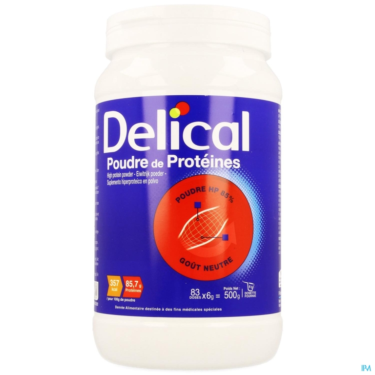 Delical Proteinen Pdr 500g Nf