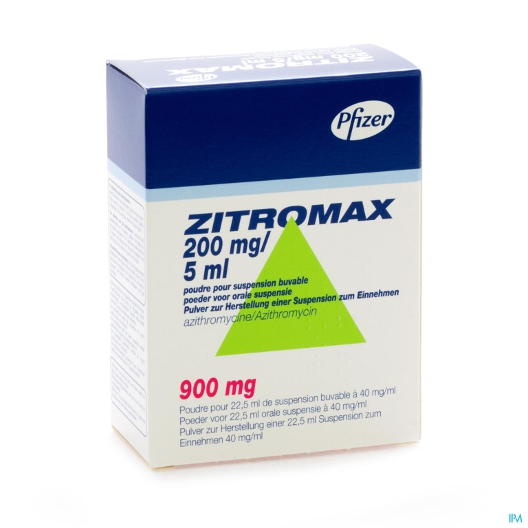 Zitromax Pulv Susp Per Os Fl 900mg – 22,5ml