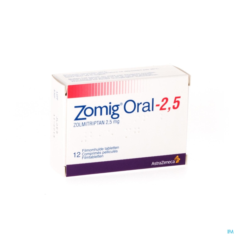 Zomig Oral Tabl 12 X 2,5mg