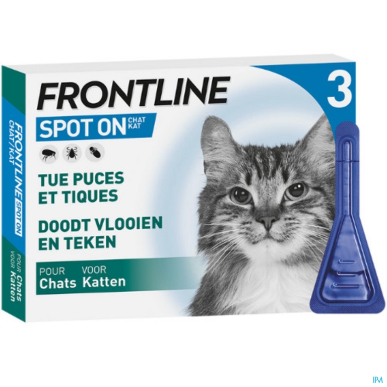 Frontline Spot On Kat Pipet 3×0,50ml