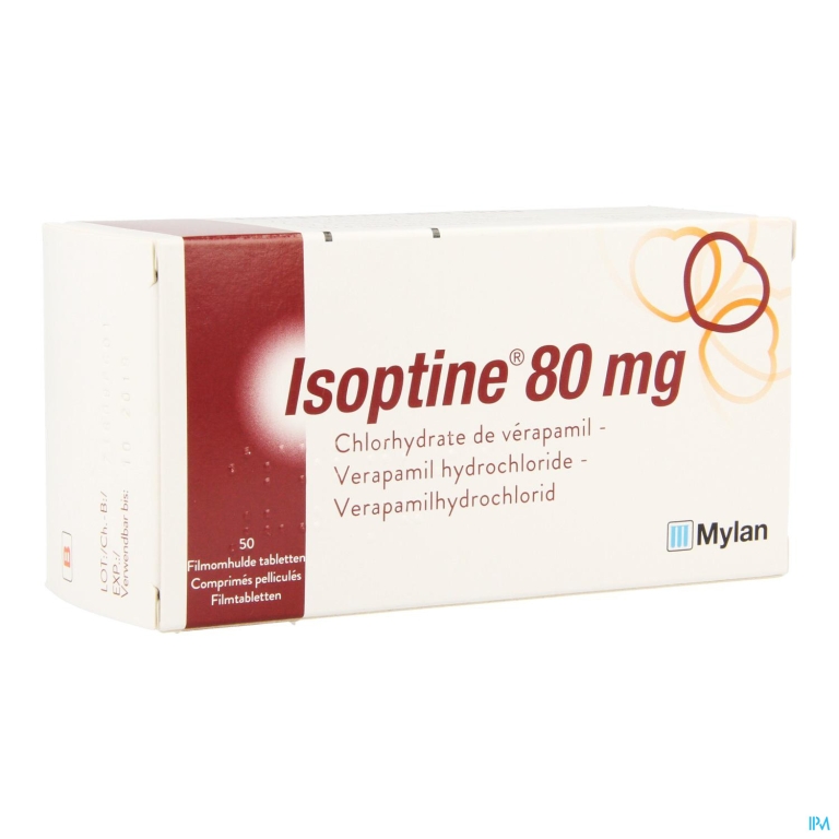 Isoptine Filmomh Tabl 50 X 80mg
