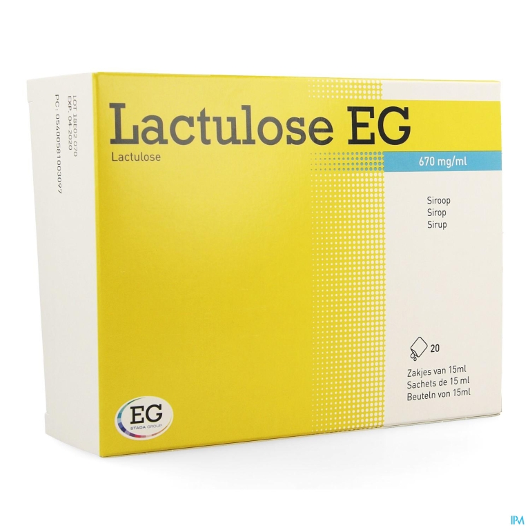 Lactulose EG Sach Sir 20X15Ml670/Ml