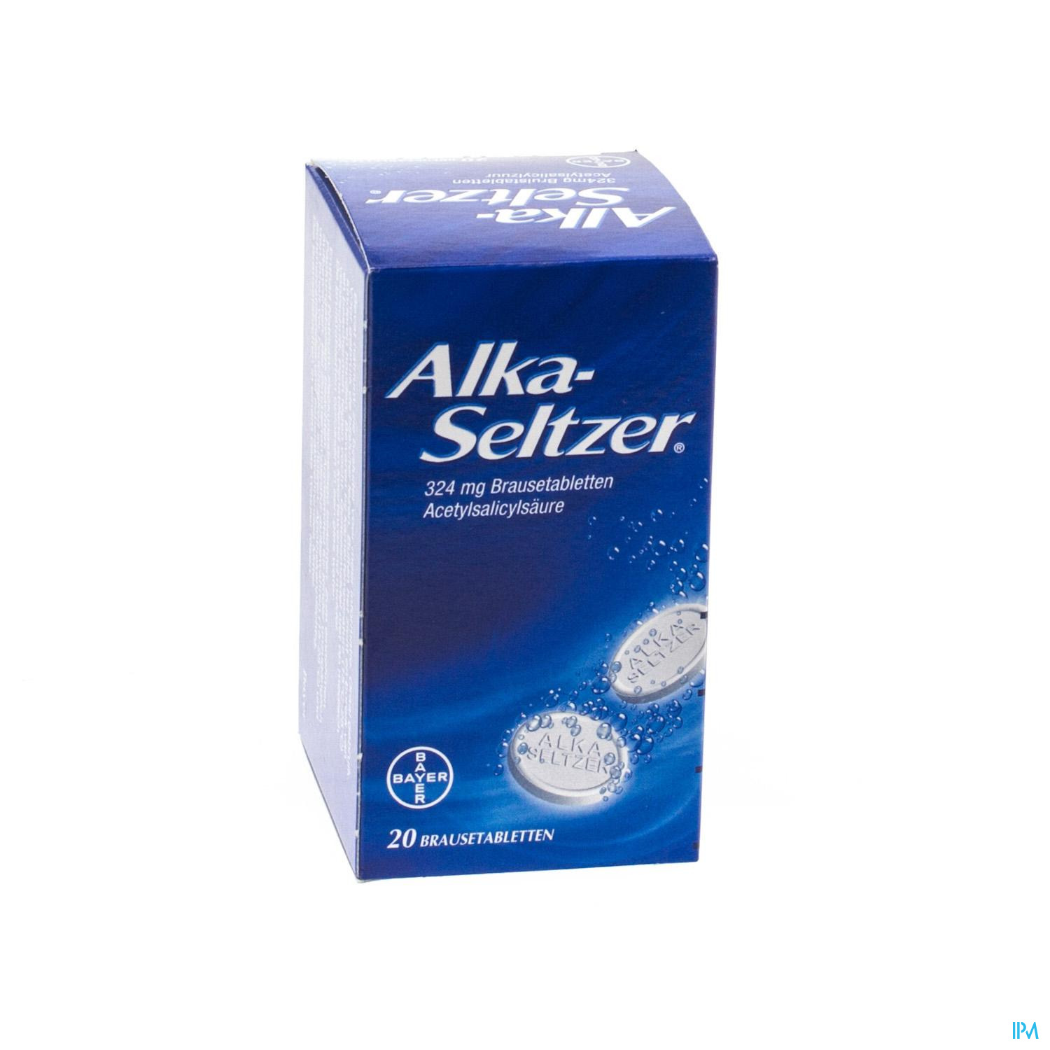 Alka Seltzer 324mg Bruistabl. 20