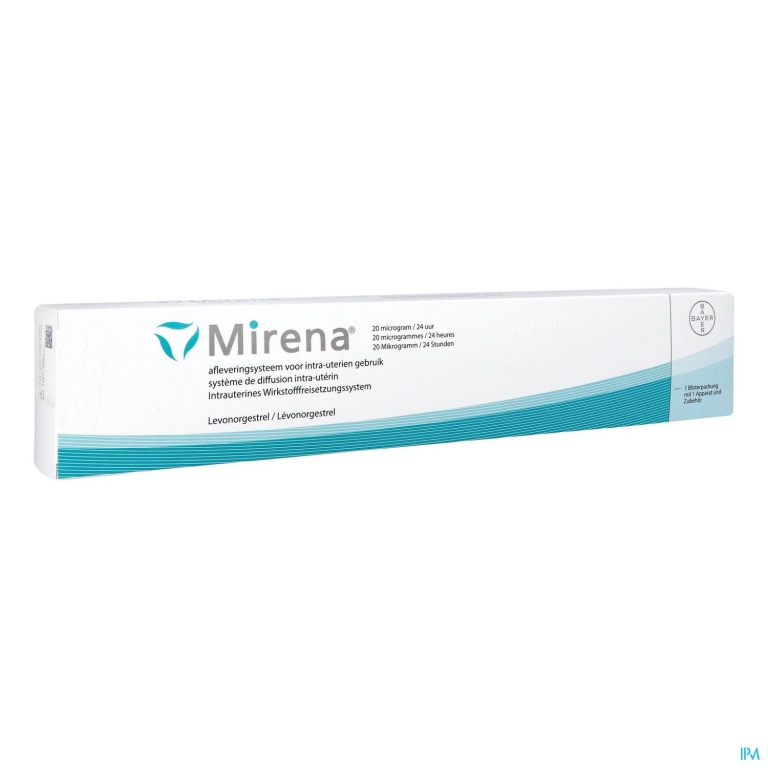 Mirena 20mcg/24u Abacus Systeem Intra Uterin 1