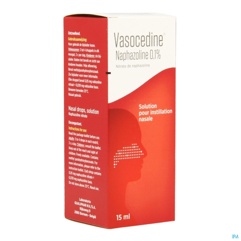 Vasocedine Naphazoline Gutt 15ml