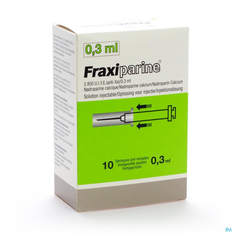 Fraxiparine Ser 10 X 0,3ml 2850 Ui Axa