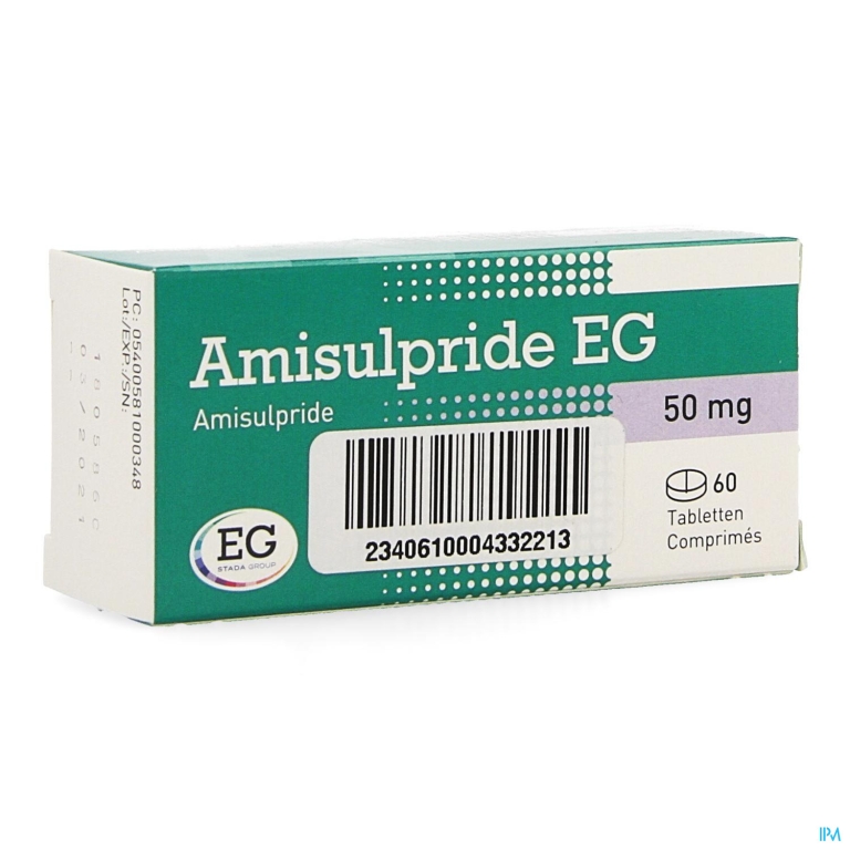 Amisulpride EG  50 Mg Tabl  60