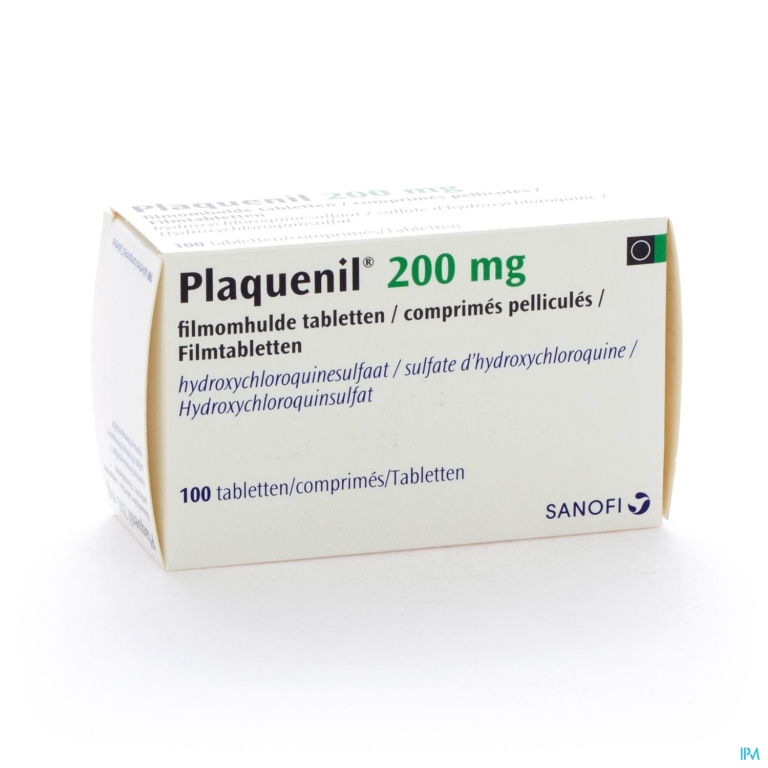 Plaquenil Omhulde Tabl 100 X 200mg