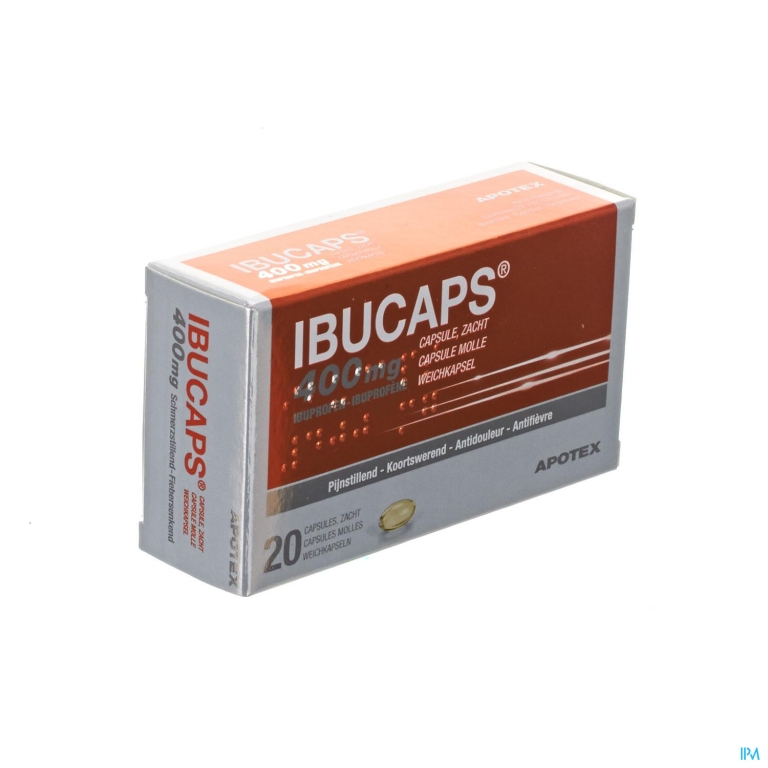 Ibucaps 400mg Apotex Caps Zacht 20