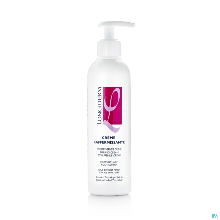 Longiderm Lichaamscreme Verstevigend Pompfl 200ml