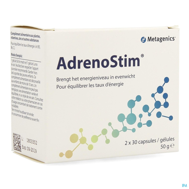 Adrenostim Caps 2×30 3961 Metagenics