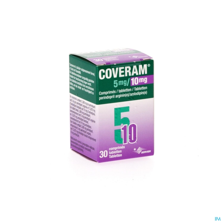 Coveram 5mg/10mg Comp 30