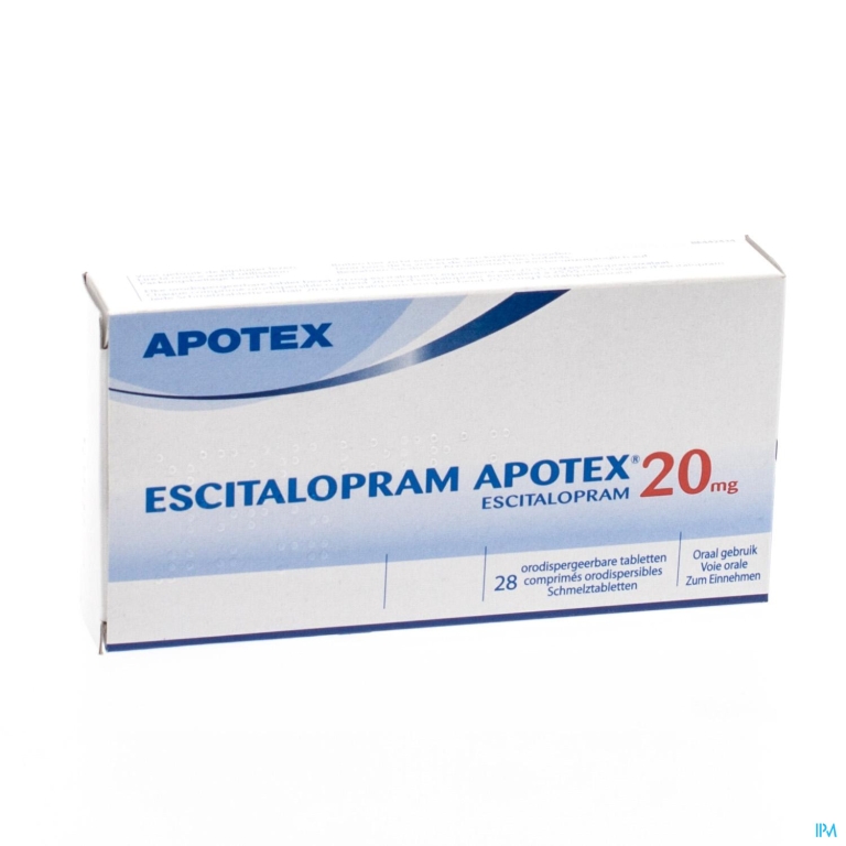 Escitalopram Ab 20mg Comp Orodisp 28 X 20mg