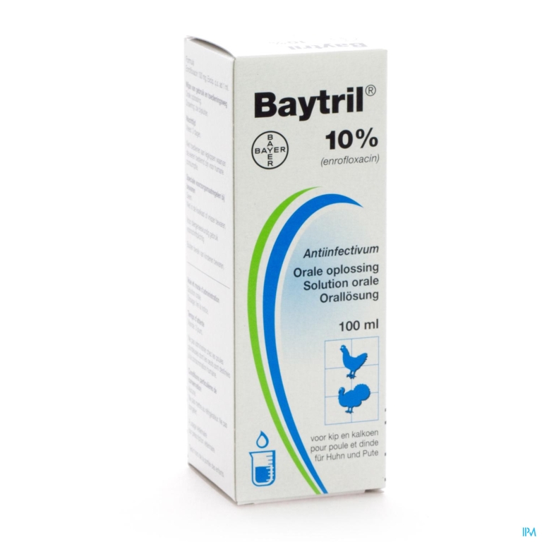 Baytril Oraal 10% Pluimvee 100ml