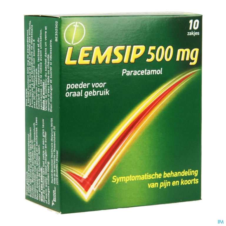 Lemsip Lemon 500 Sach Zakjes 10