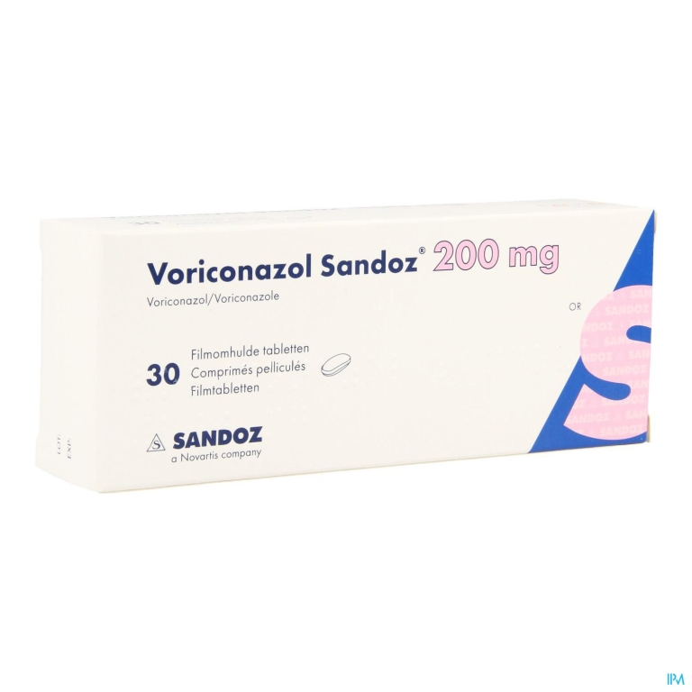 Voriconazol Sandoz 200mg Filmomh Tabl 30 X 200mg