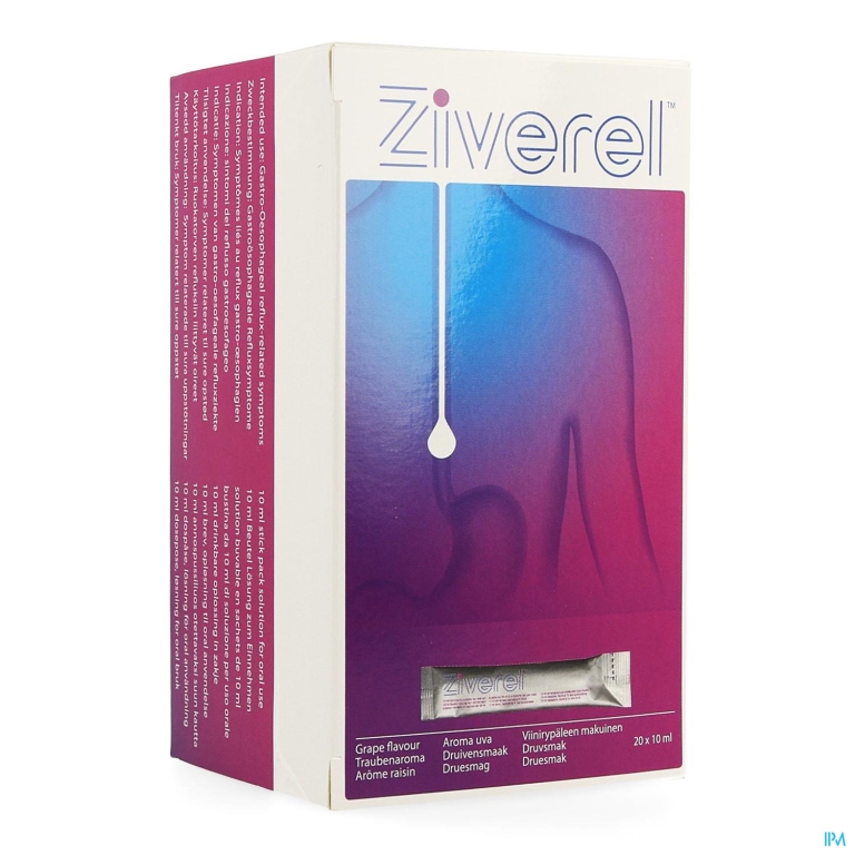 Ziverel Drinkb.opl Stick 20 X 10ml