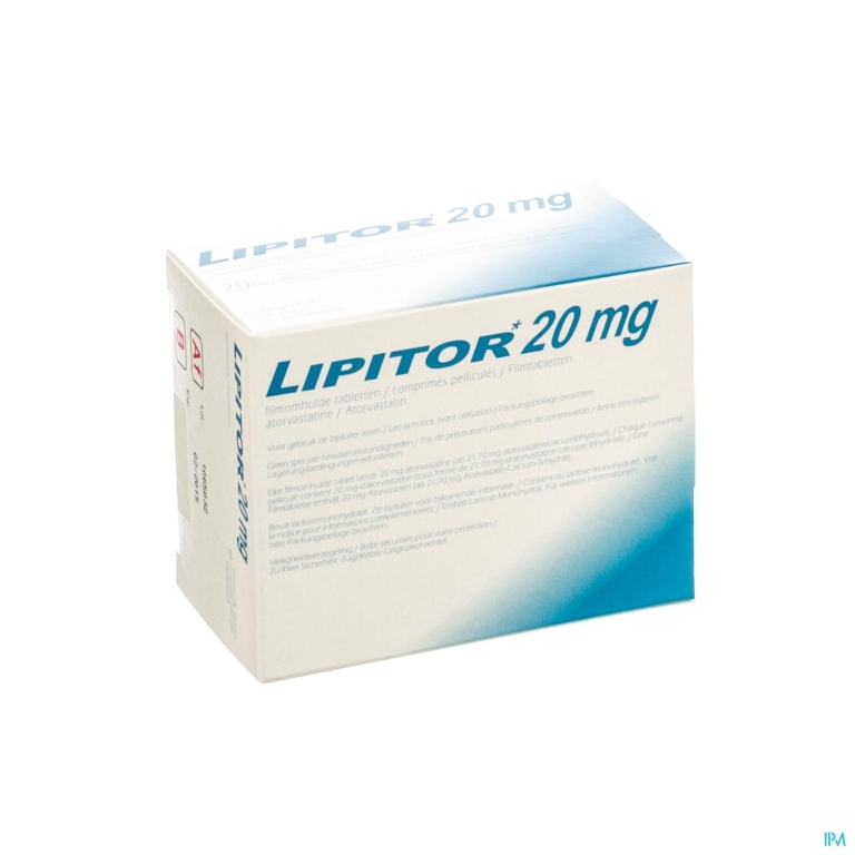 Lipitor 20 Impexeco Comp 84 X 20mg Pip