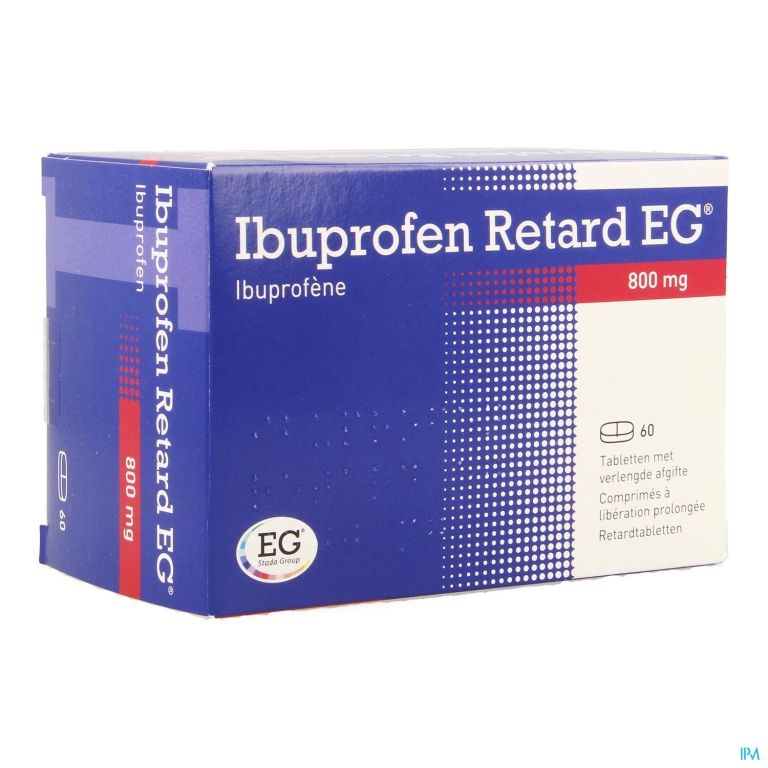 Ibuprofen Retard EG 800 Mg Verl.Afg. Tabl 60X800Mg