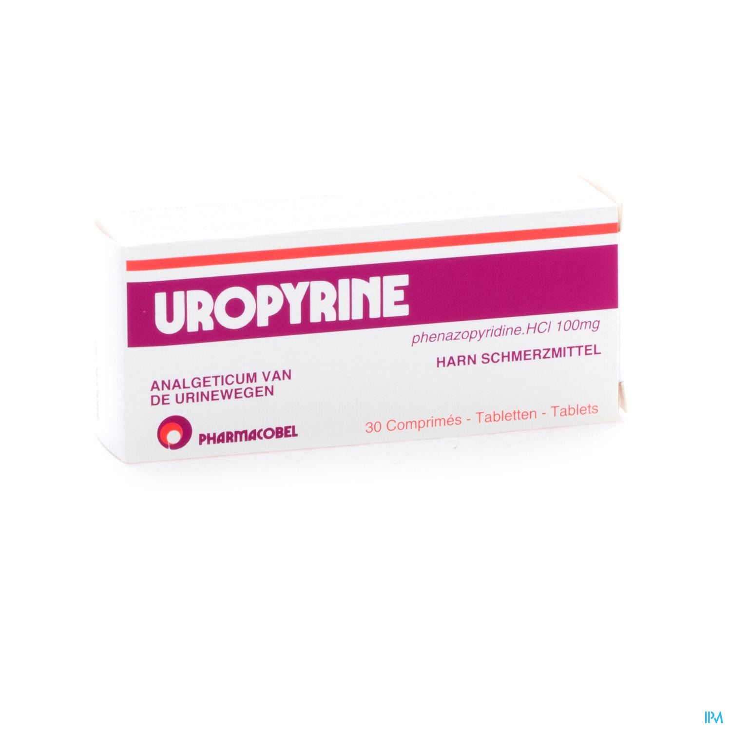 Uropyrine Drag 30 X 100mg