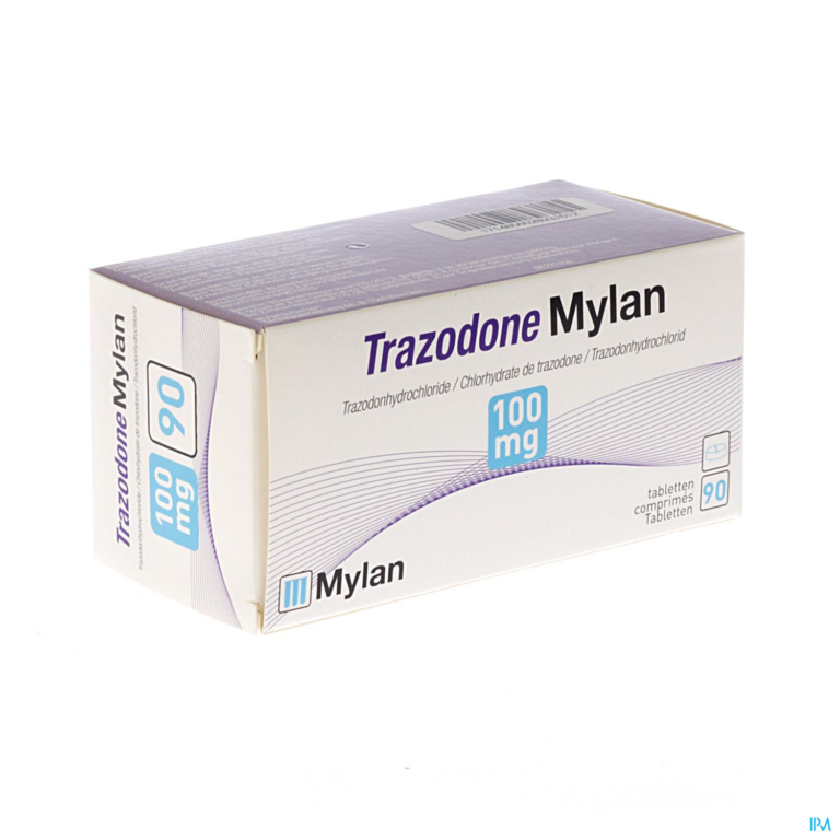 Trazodone Mylan 100mg Tabl 90 X 100mg