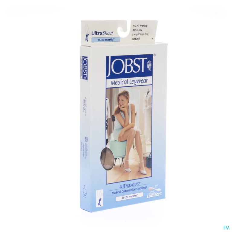 Jobst Ultrasheer Comf.k1 Dijkous Natural l