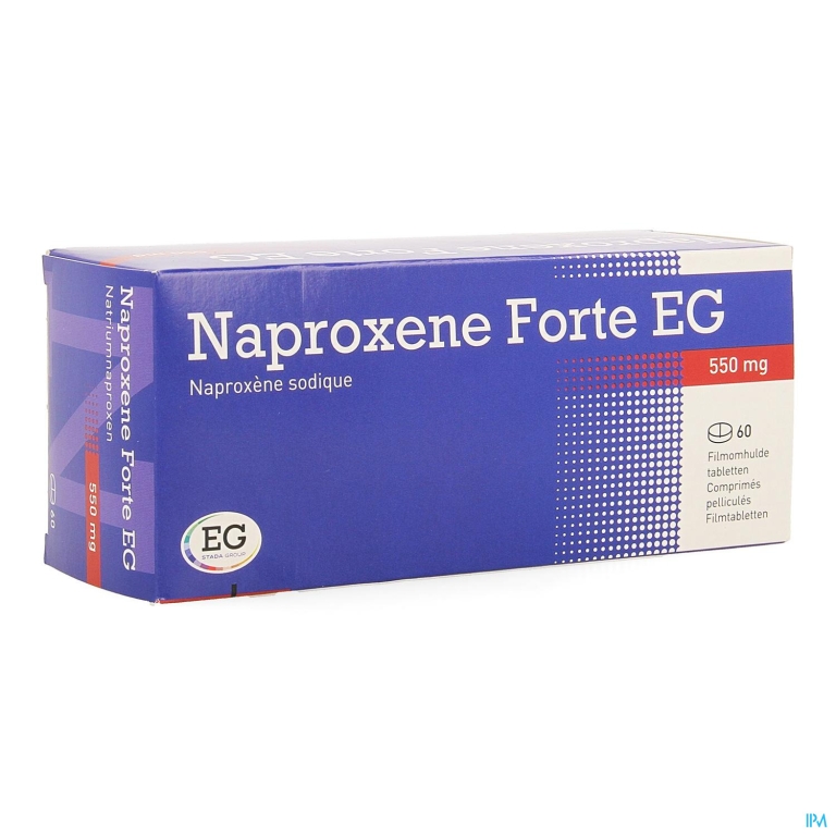 Naproxene Forte EG Tabl 60X550Mg