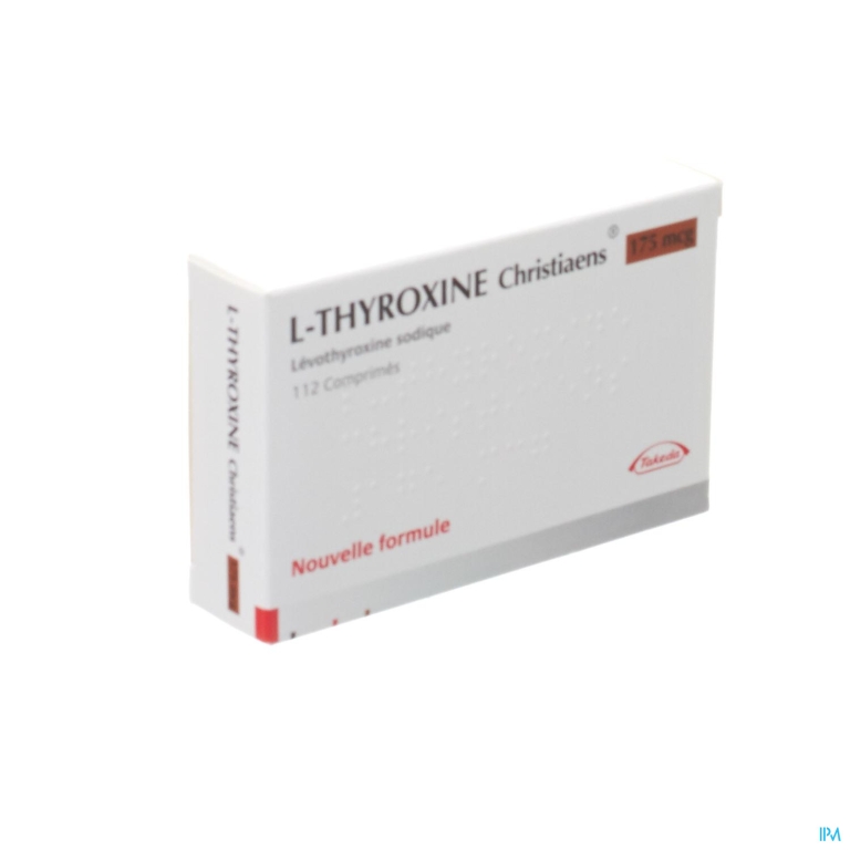 l Thyroxine Christiaens Comp 112×0,175mg