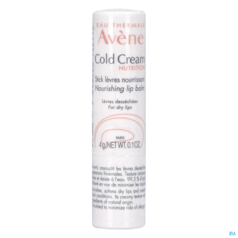 Avene Cold Cream Voedende Lipstick 4g