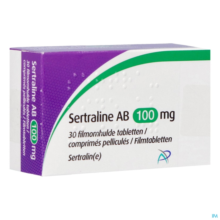 Sertraline Ab 100mg Comp Pell 30