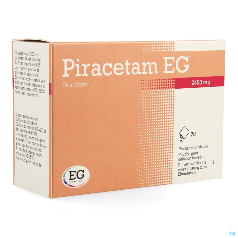 Piracetam EG 2400 Mg Pulv Sach  28