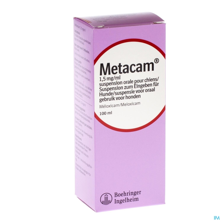 Metacam Susp Oral 1,5mg/1ml 100ml Honden