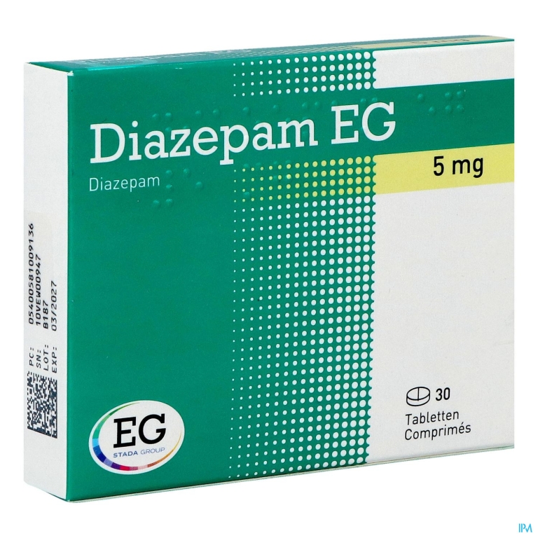 Diazepam EG  5Mg Comp  30