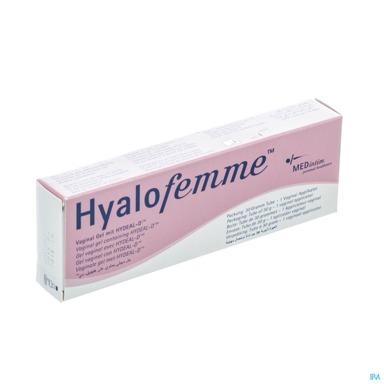 Hyalofemme Vaginale Gel + Applicator Tube 30g