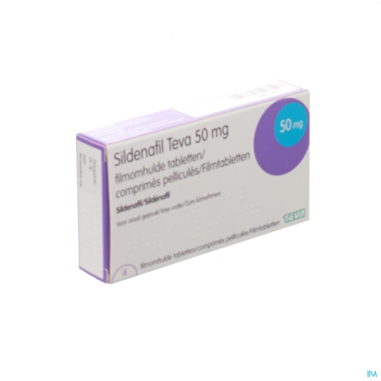 Sildenafil Teva 50mg Filmomh Tabl 4x 50mg