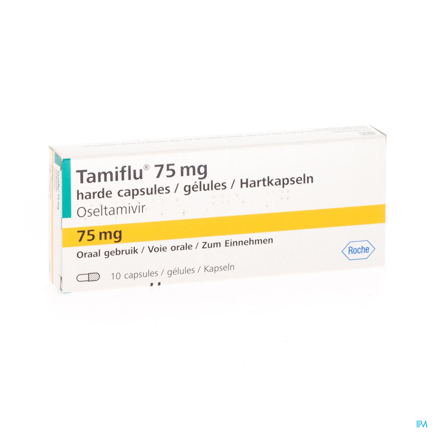 Tamiflu Caps 10 X 75mg