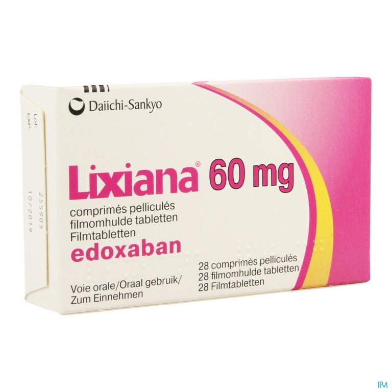 Lixiana 60mg Filmomh Tabl 28 X 60mg