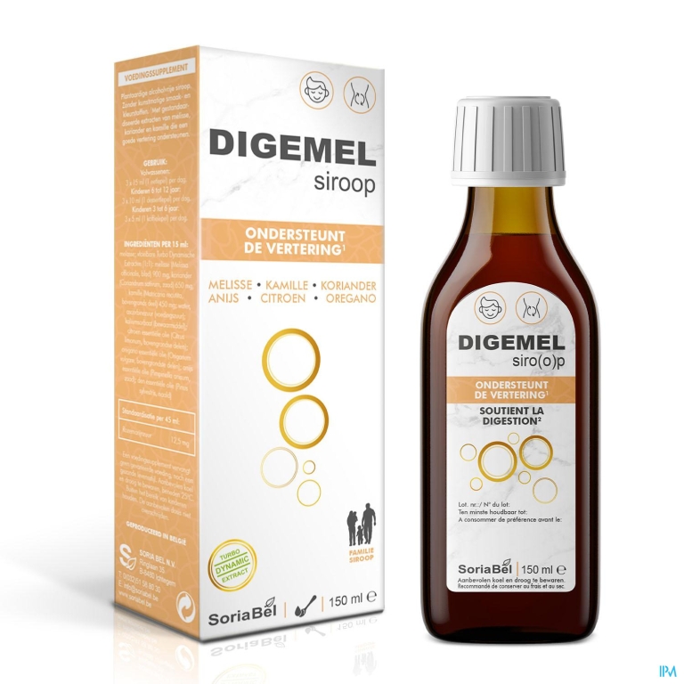 Soria Digemel Siroop 150ml Verv.2293769