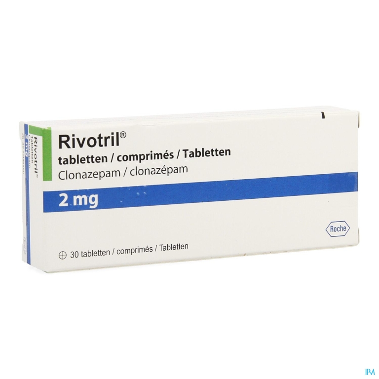 Rivotril 2,0mg Impexeco Comp 30 X 2,0mg Pip