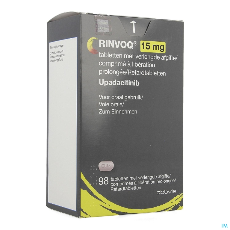 Rinvoq 15mg Verlengde Afgifte Tabl 98