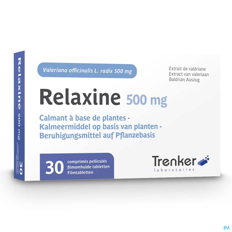 Relaxine 500mg Filmomh Tabl 30